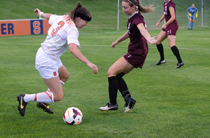 Erin Simon has carried the Orange to a 3-1 start to the season. On Sunday Syracuse used a strong second half to defeat Colgate 1-0. 