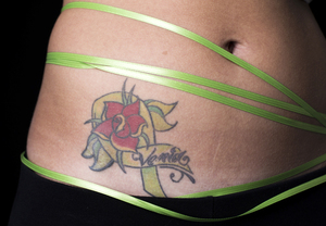 Marissa Cubillos, has a tattoo of a rose because it is her mother’s favorite flower.