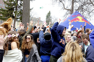 The first week back to school is about one thing: Partying. 