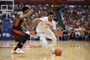 Fifth-year senior Michael Gbinije will likely be Syracuse's primary ball-handler this season. He averaged 12.7 points per game last season in 35 minutes per contest.