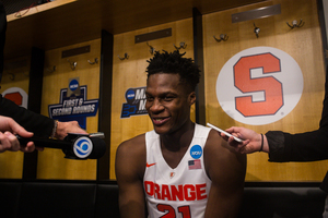 Tyler Roberson scored 12 points and grabbed nine rebounds against Middle Tennessee State on Sunday to help Syracuse advance to the Sweet 16. 