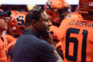 Dino Babers suffered his first loss as Syracuse's head coach in a 34-point loss to Louisville on Friday night.