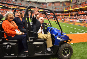 In 2009, MacPherson was inducted into the College Football Hall of Fame as a coach, in part because he led SU to an 11-0 regular season in 1987.