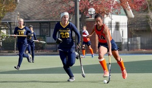 For the final 20 minutes of the game, Syracuse was left scrambling a man down. Eventually, Michigan found a hole and ended the game in overtime.