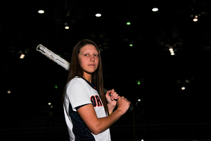 Sammy Fernandez holds numerous records in SU softball history but has struggled throughout her career to realize how talented a player she really is. 