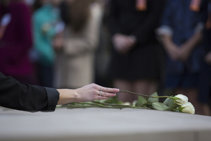 SU selects 35 students annually to pay tribute to victims of the 1988 Pan Am Flight 103 bombing. 