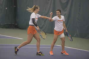 Knutson and Ramirez captured a three set win against UCLA's No. 7-ranked pair of Terri Fleming and Jada Hart.