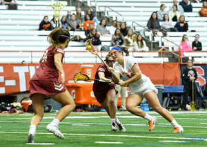 Emily Hawryschuk, pictured against Boston College, scored the game-winner on Sunday against No. 5 Northwestern.