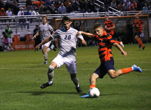 Ryan Raposo scored a goal and assisted on another in Sunday night's draw.