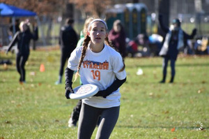 Megan Kirby comes from a family of ultimate frisbee players.