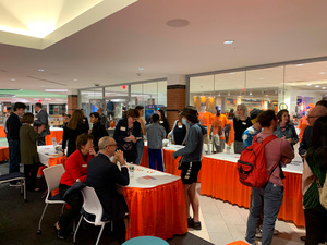 The Student Engagement Forum allowed students to share feedback about academic and on-campus issues with faculty as part of the Academic Strategic Plan.