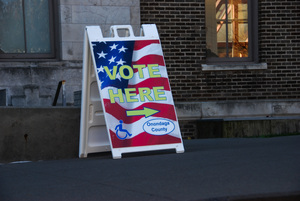 The polls in Syracuse opened at 6 a.m. on Tuesday, including two different stations on campus: Huntington Hall and Goldstein Student Center. 