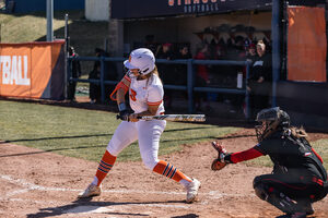 Knight struck out a career-high seven batters in SU's first home win of the season.