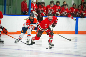 No. 10 St. Lawrence scored four power-play goals in its 6-3 win over the Orange.