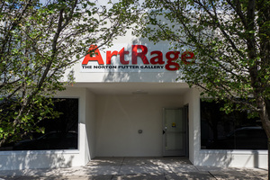 ArtRage Gallery unveiled its new look on Saturday. The main change has been the completely renovated exterior of the gallery.
