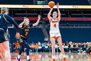 Syracuse plays its second ACC game Thursday against No. 13 Georgia Tech, which has started 14-0 and has one of the best offenses in the country.