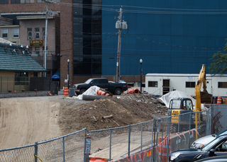 South Crouse Avenue used to be the home of Hungry Chuck's and Funk 'n Waffles. Photo taken Aug. 1, 2017