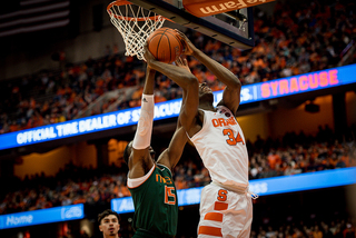 Sophomore forward Bourama Sidibe had three steals in 10 minutes on the floor