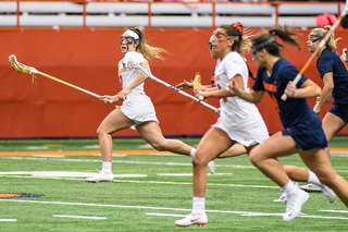 The Orange were shaky with clears at times, often losing the ball at midfield.