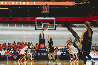 The Bobcats took advantage of early Syracuse foul trouble and made six of 12 free throws in the first half.